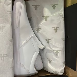 Fallen the easy skateboard shoe  white on white brand new in box